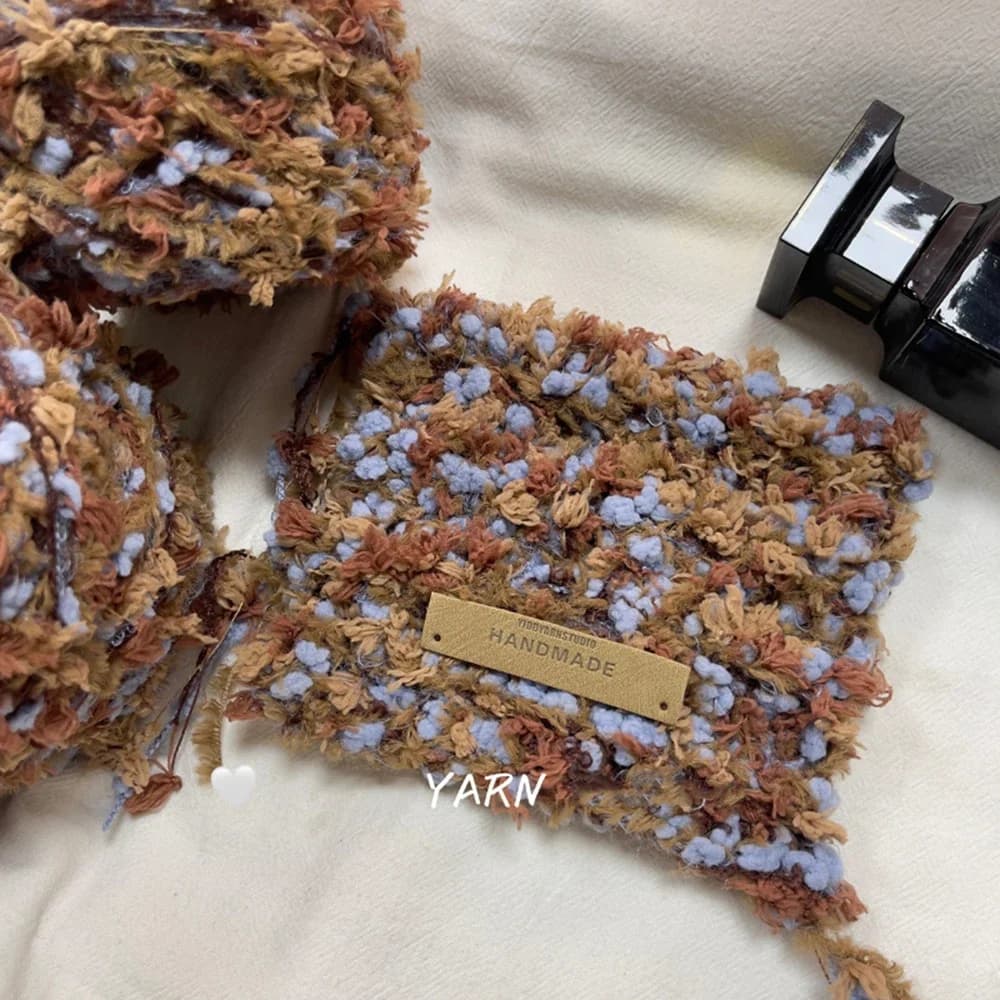 100g fai da te misto a mano filato di lana lavoro a maglia uncinetto morbido tocco confortevole multiuso per l'autunno inverno filo sciarpa cappello filo