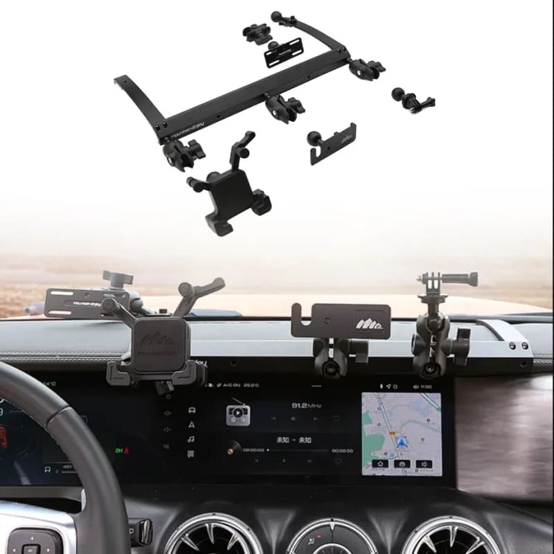 Per GWM Tank 300 2020-2024 Controllo Centrale Multifunzionale Staffa Integrata Supporto Del Telefono Mobile Walkie Talkie Supporto di Supporto
