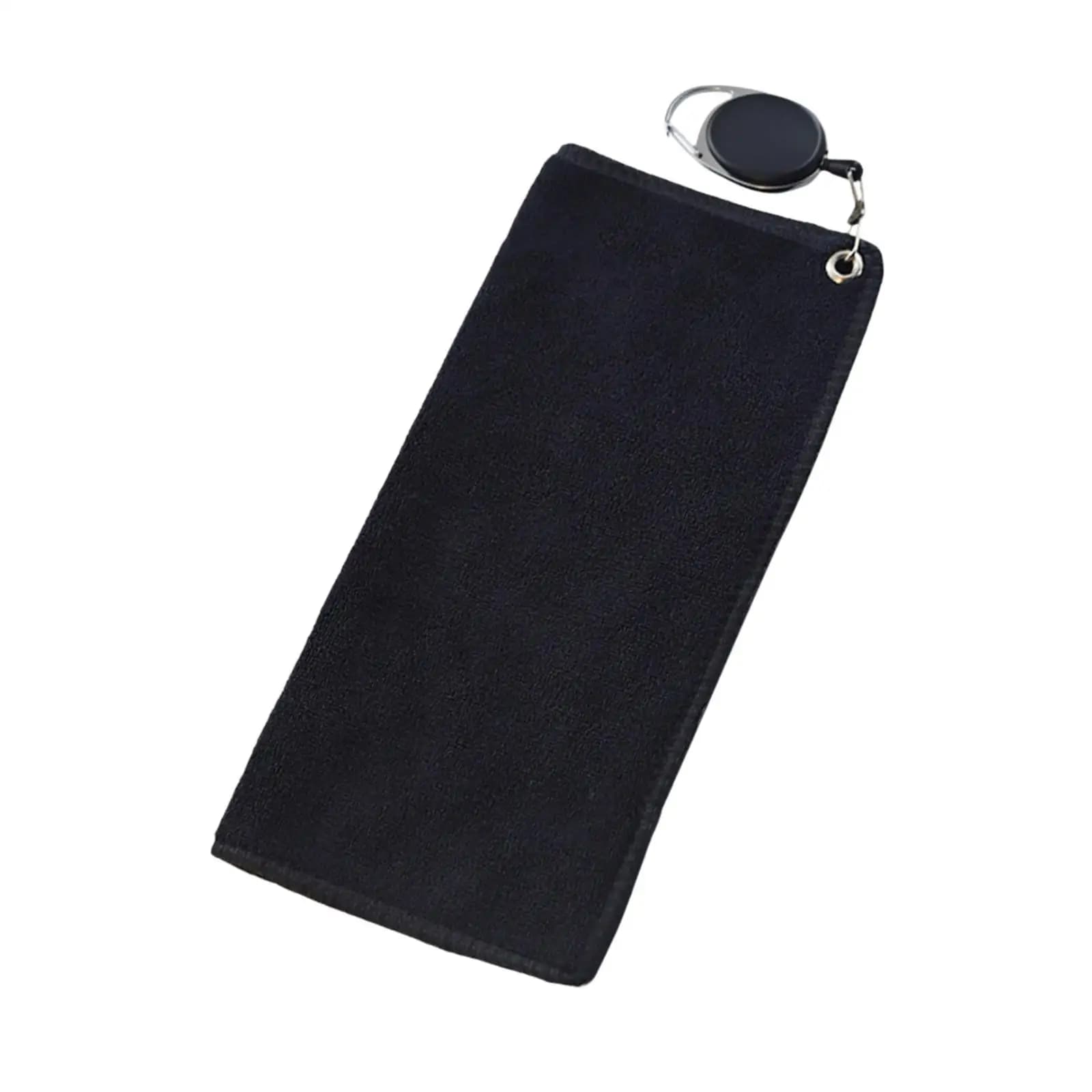 Sports Fitness Golf Towel Highly Absorbent Quick Dry with Hanging Clip for Golf Bag Outdoor Exercise Cleaning