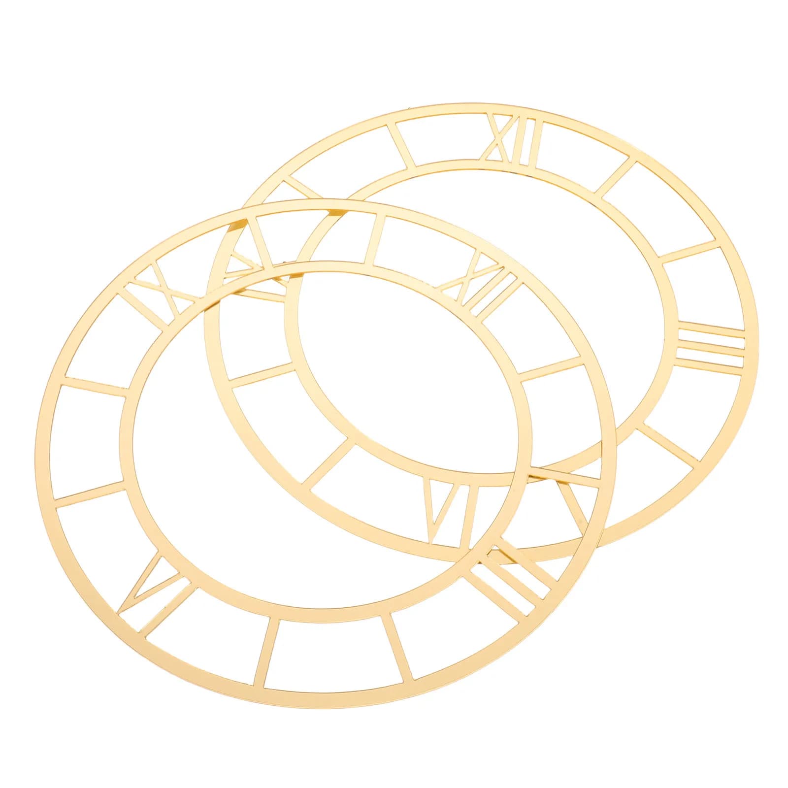Orologio da Parete Adesivo 30Cm con Superficie a Specchio, Numeri Romani, Adesivo Forte per Soggiorno, Camera da Letto, Studio
