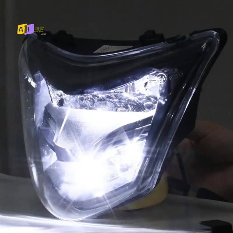 A03E-Moto Cupolino Parafango For Yamaha LC135 V1 135GP Light Front LED 12V 35W Spoiler Mask Cover Dirt Bikes