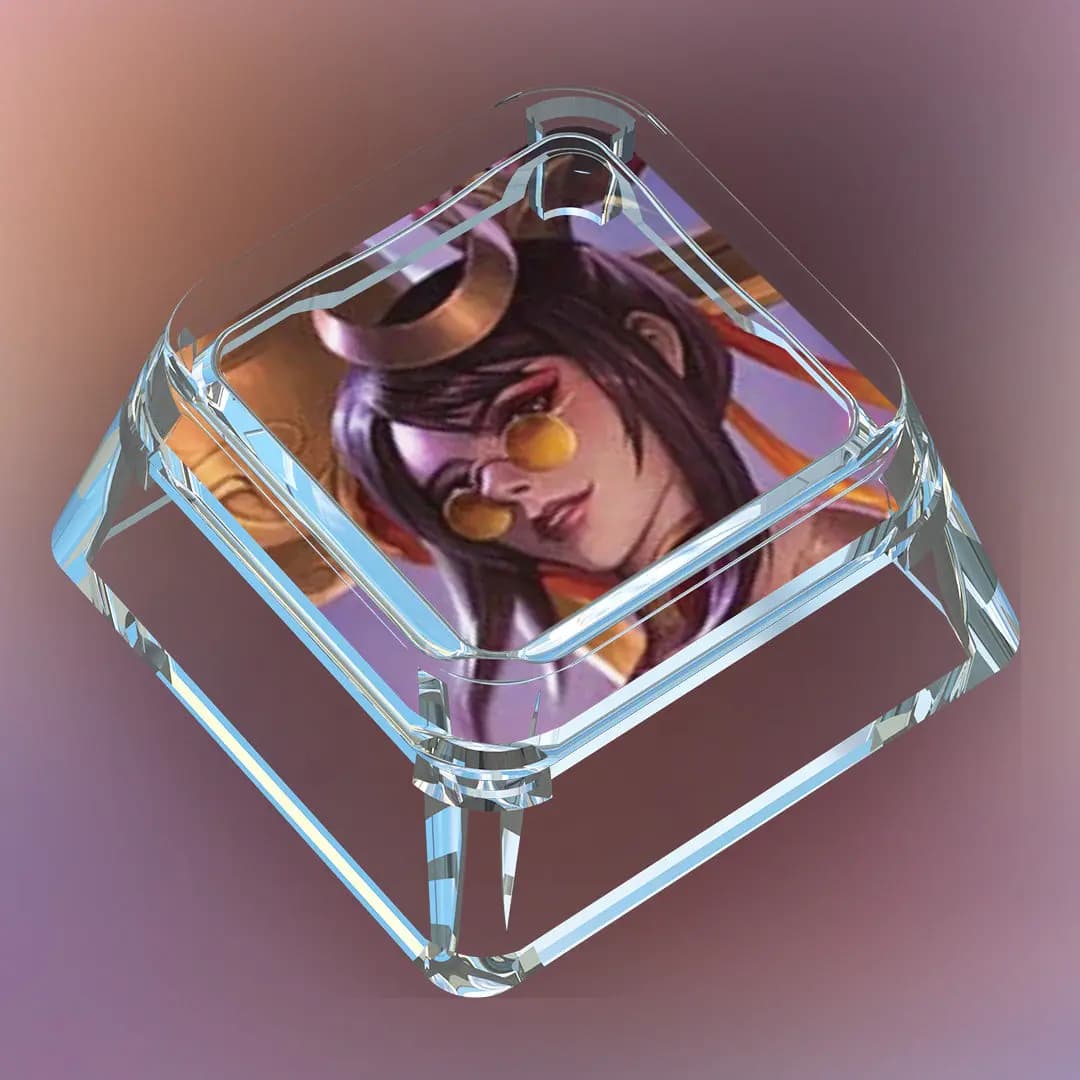 Diy Self Made Cartoon Shauna Vaynes Mechanical Keyboard Keycaps Cross-Axis Mechanical Keyboard Pc Personalized Keycaps Gift Toy
