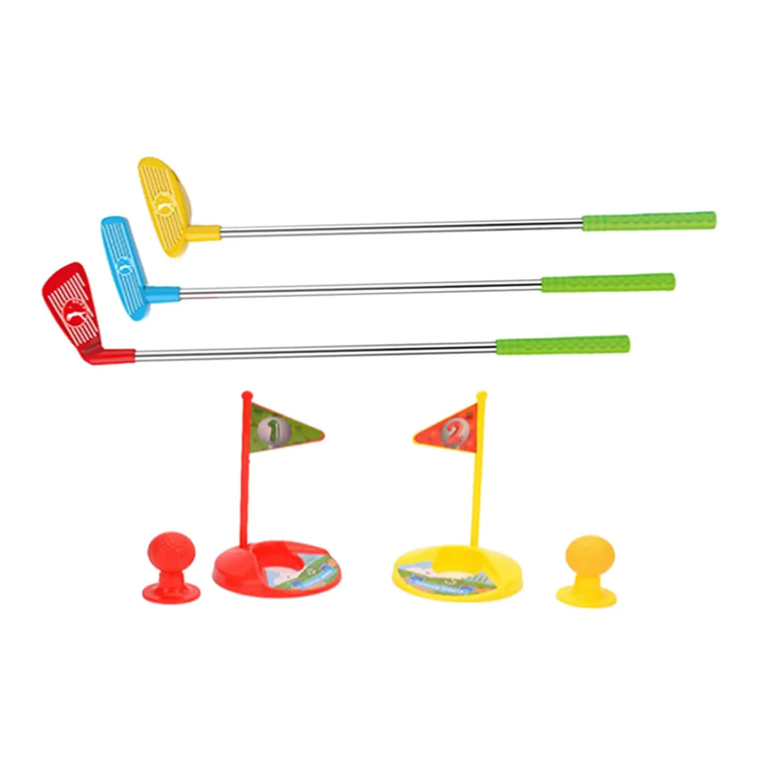 Junior Golf Set Ball Game Toy Mini Golf Practice Equipment for Children’s Garden and Family Interaction