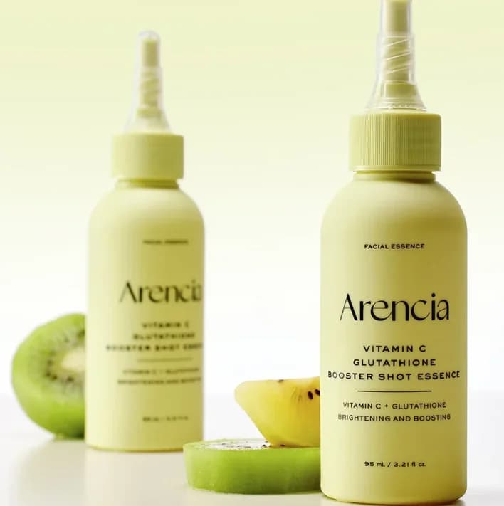 95ml Arencia Vitamin C Glutathione Booster Shot Essence With Dropper Cap Brightening Boosting Korean PDRN Collagen Face Essence