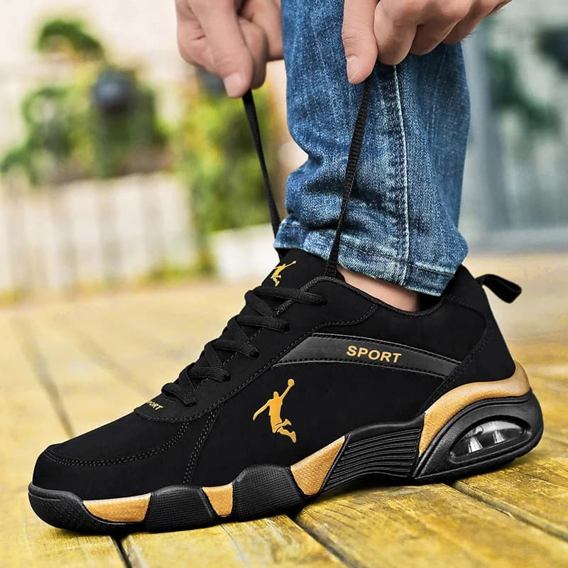 Sneaker da corsa da uomo scarpe da passeggio in pelle scarpe da Cricket Casual per giovani scarpe da tavola di tendenza di moda scarpe da Skateboard Comfort