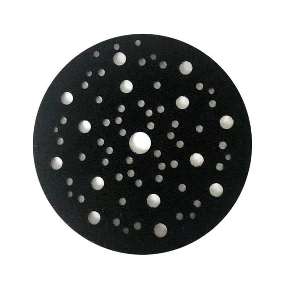 Cuscinetti di interfaccia da 6 pollici 150mm 70 fori Tampone in spugna morbida Lucidatura rotonda Dischi abrasivi Utensili abrasivi Accessori per lucidatore