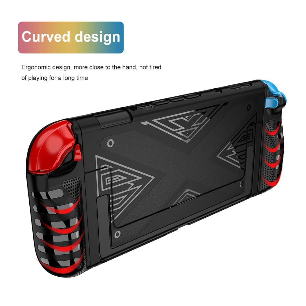 Custodia in TPU per Nintendo per Switch 2 Console Maniglia ergonomica Grip Cover Custodia in pelle antiurto Custodia protettiva in TPU antiscivolo