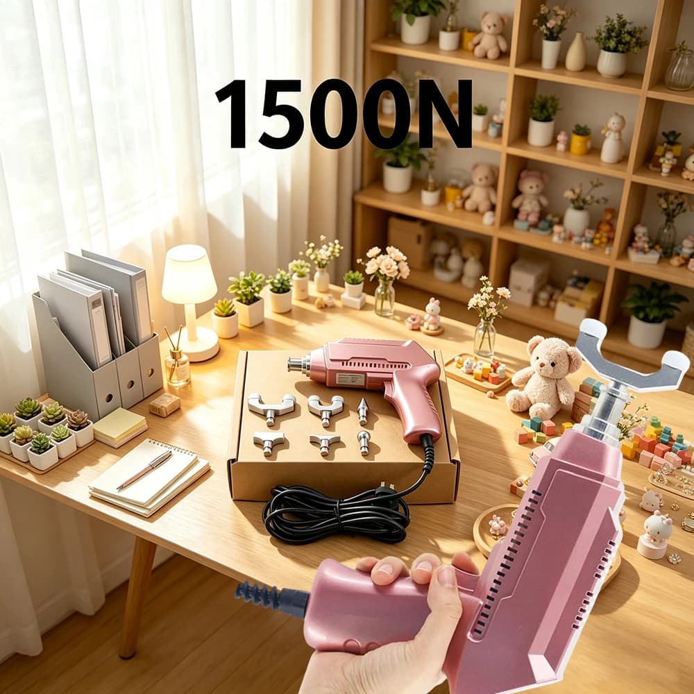 1500N Electric Chiropractic Adjusting Tool For Therapy Correction Spinal And Relieve Spine Pain Relax Body Massage Gun