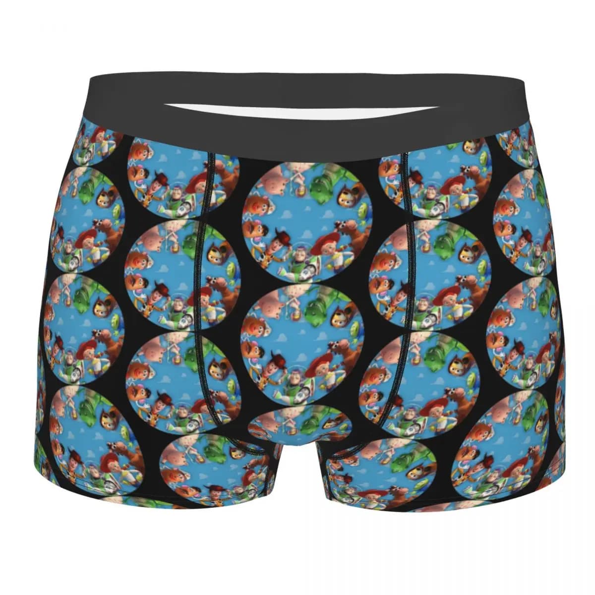 Boxer personalizzati con stampa 3D di Toy Story per uomo, slip traspiranti