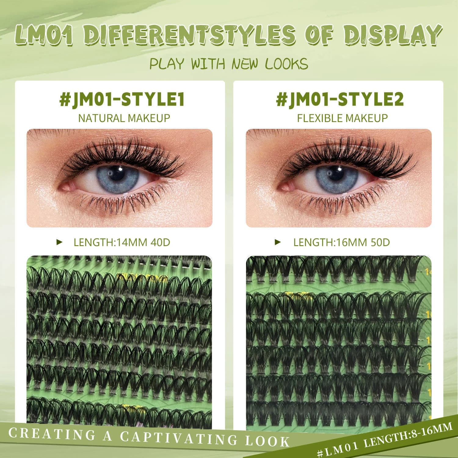 Fake 3D 4D 5D W eyelashes, naturally curved eyelashes, extension eyelashes, pre-assembled volume fans, fake 6D W eyelashes.