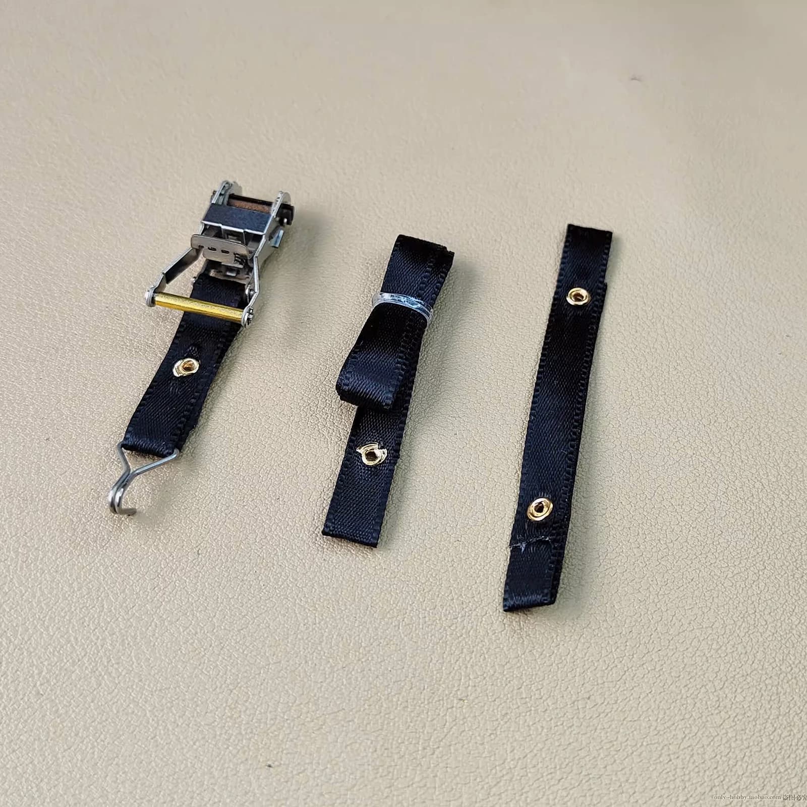 Cinghia di Fissaggio a Cricchetto E-track per Auto RC 1/14 1/10, Rimorchi, Camion, Furgoni, Accessori di Aggiornamento per Auto RC