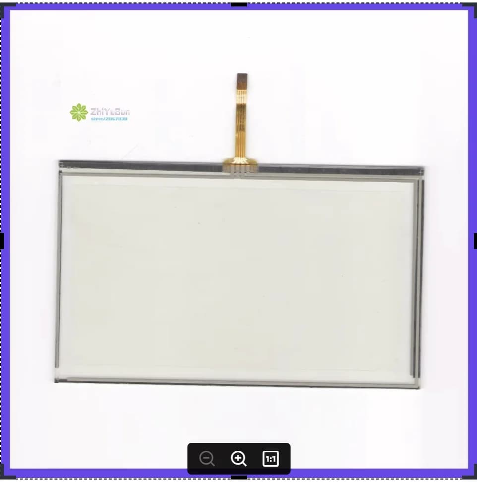 ZB020 4 linee da 7,1 pollici cambiano 8 linee compatibile HLD-TP-2080 per pannello touch screen DVD per auto 165mm * 100mm TouchSensor