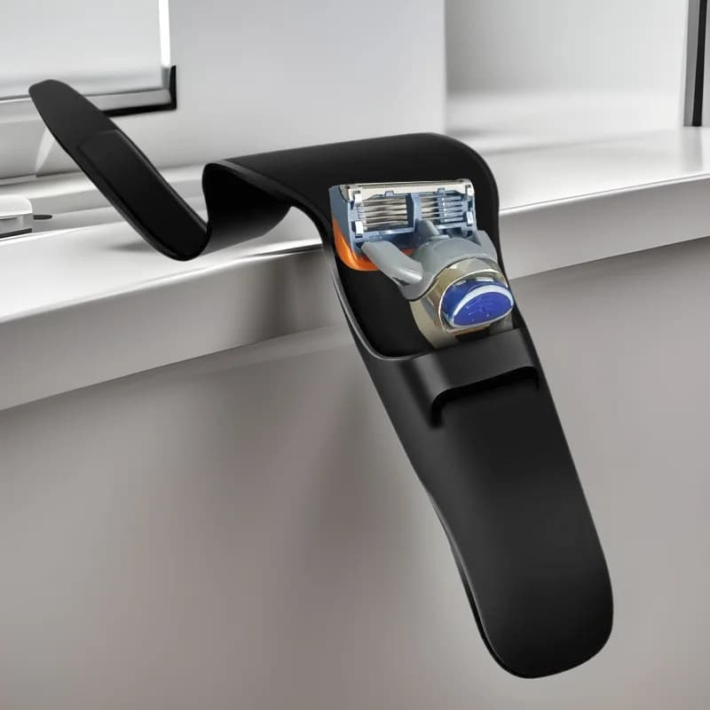 1pc Razor Cases Suitable For Suitcase Portable Silicone Black Heigh Quality men's Manual Series Razor Handle Silicone Sleeve