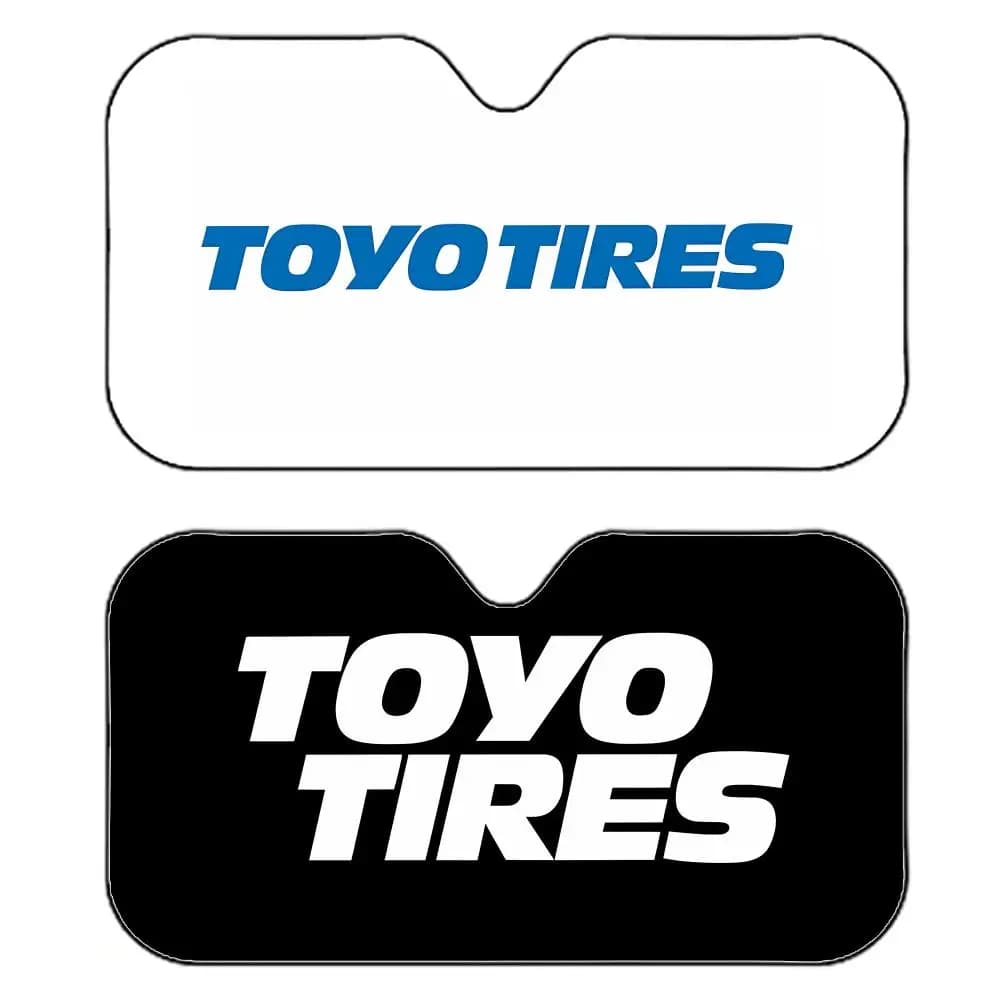 Parasole Riflettente per Auto T-TOYO T-TIRES, Protezione Anti-UV e Isolamento Termico, Riutilizzabile
