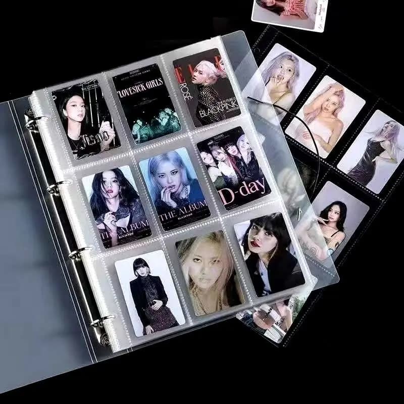 A4 A5 Photo Collector Sleeves Cover Collection Album Holder Folders Suitable for YuGiOh TCG Game Sports Card Football PhotoCard Storage