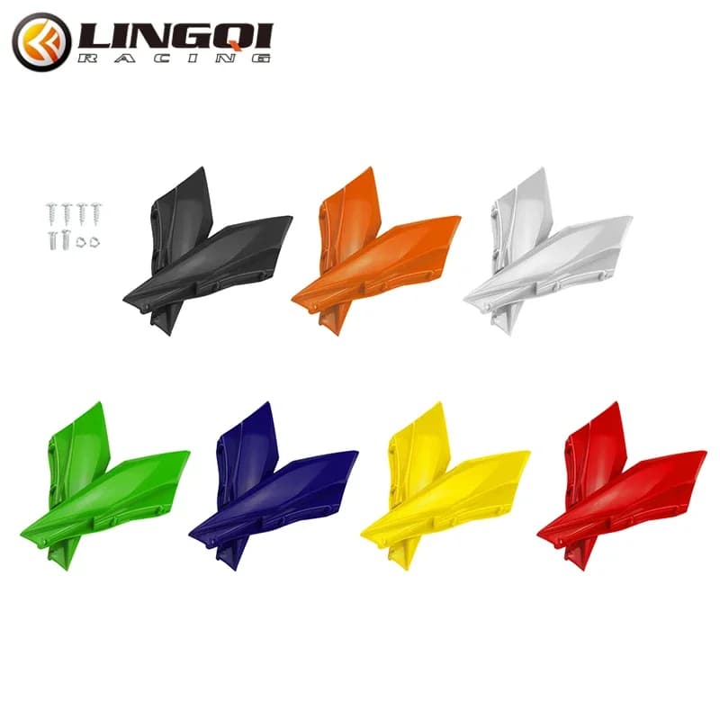 Parti del motociclo Parafango laterale posteriore modificato 2 per bici elettrica Light Bee Parafango sinistro destro Protezione coda Accessori motocross