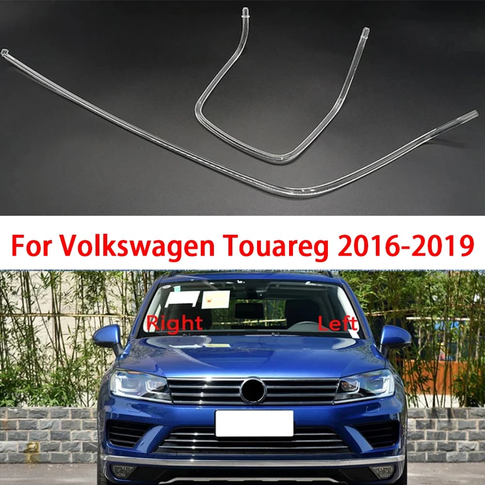 Per Volkswagen Touareg 2016-2019 Auto LED Faro DRL Luce di marcia diurna Guida Piastra Tubo Striscia