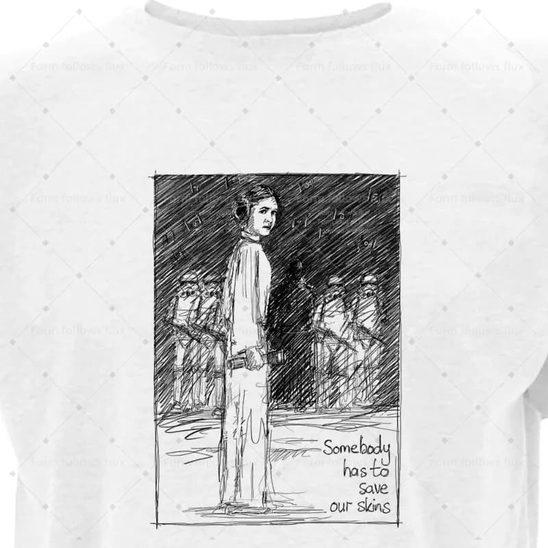 T-shirt con cappuccio da uomo 2026 Princess Leia – Jedi – Galaxy Far Far Away Family Films and TV SciFi Stile fumetto disegnato a mano Unisex S-6XL