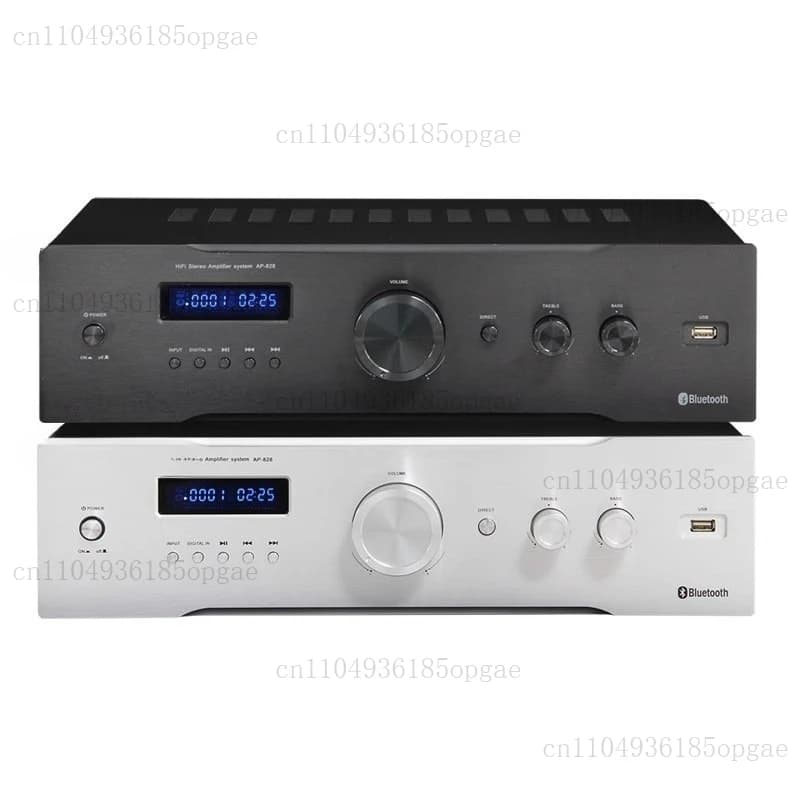 Amplificatore di potenza audiofilo ad alta potenza Chiavetta USB Bluetooth Home 2.0 Amplificatore di potenza reale