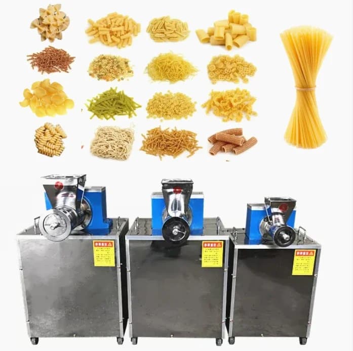 Macchina Commerciale per Pasta Mini, Produttore di Prodotti Cerealicoli a Basso Prezzo per Spaghetti, Maccheroni di Mais e Farfalle