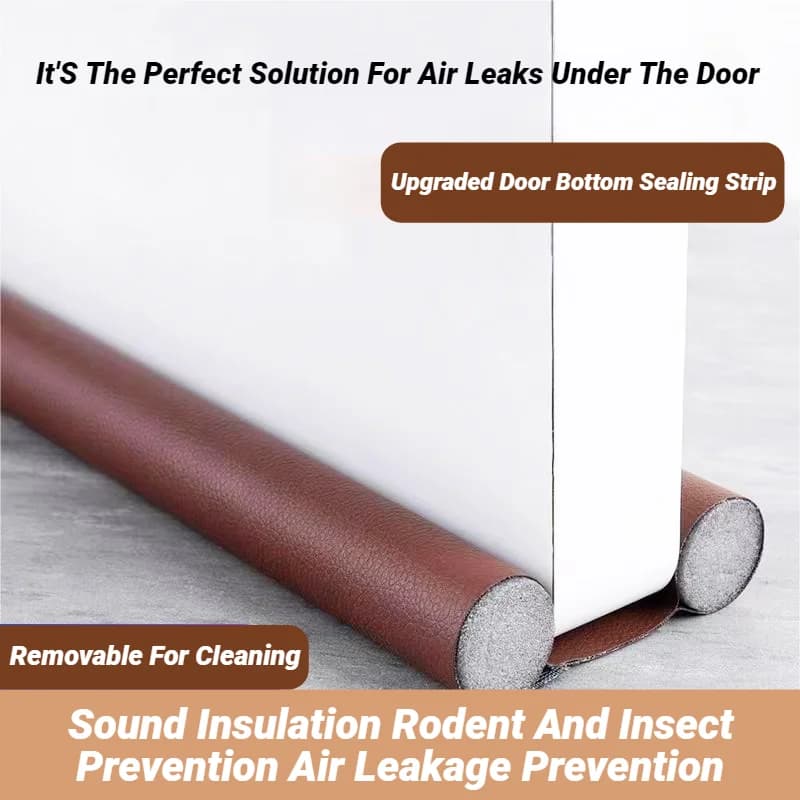 Hot Sell Flexible Door Bottom Sealing Strip Stopper Door Weatherstrip Guard Wind Dust Blocker Sealer Stopper Door Seal