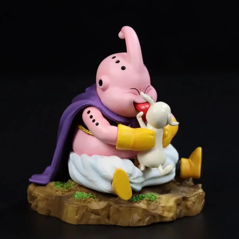9cm Anime Dragon Ball Z Figure Majin Buu Action Figure Lick The Dog Buu Figurine PVC Collectible Model Toy Gifts