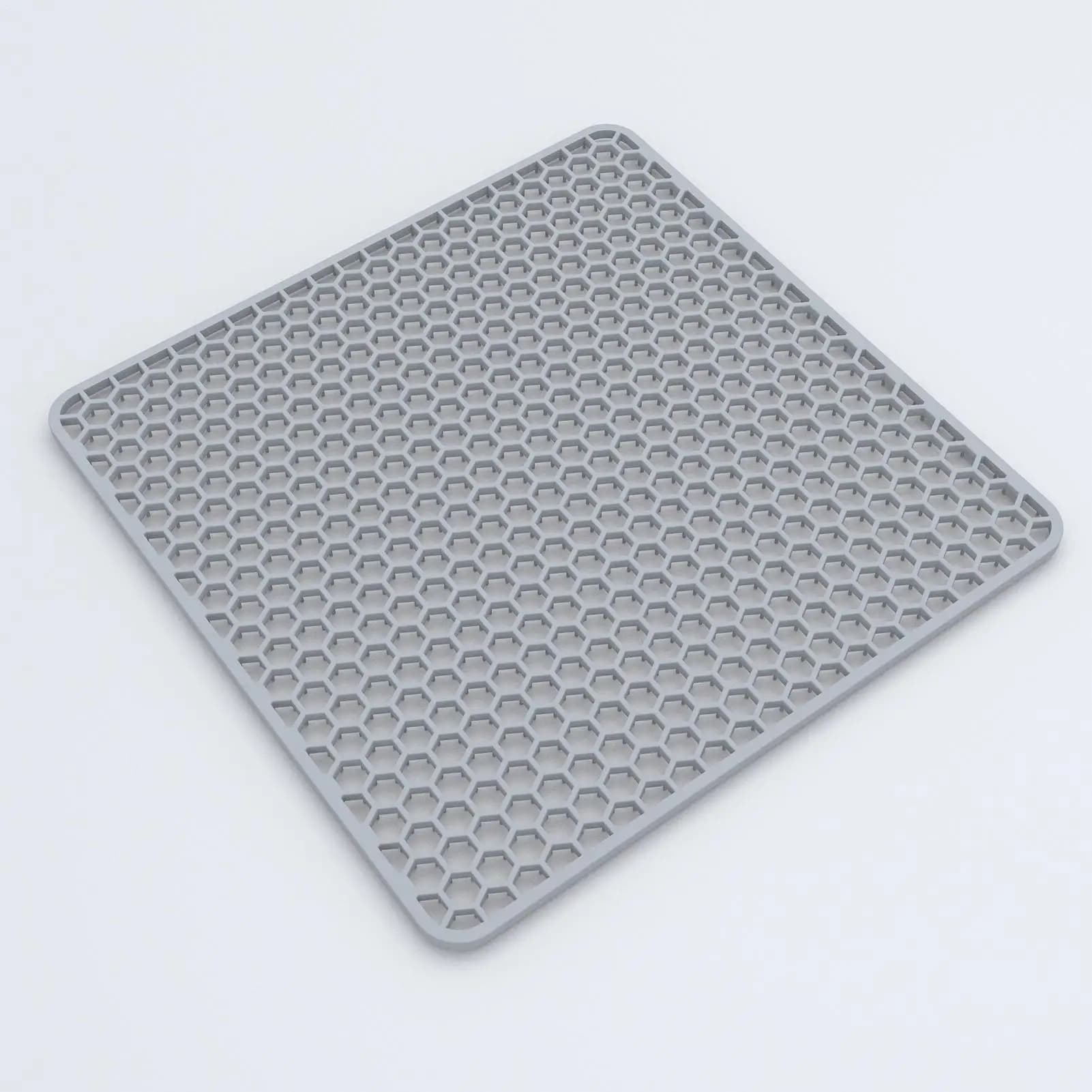 Heat Resistant Kitchen Mat Anti-slip Protective Mat Cooking Squirrel Tape for Pot Plate Air Fryer Kitchen Table