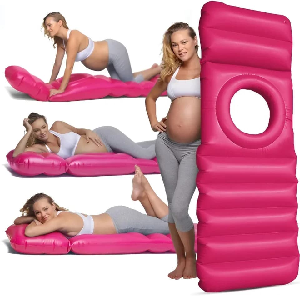 Stomaco Dormire Prenatal Massage Pancia Pregnancy Yoga Pregnancy Air Mattress Inflatable Bearing Pregnancy With Hole For Hot Bread