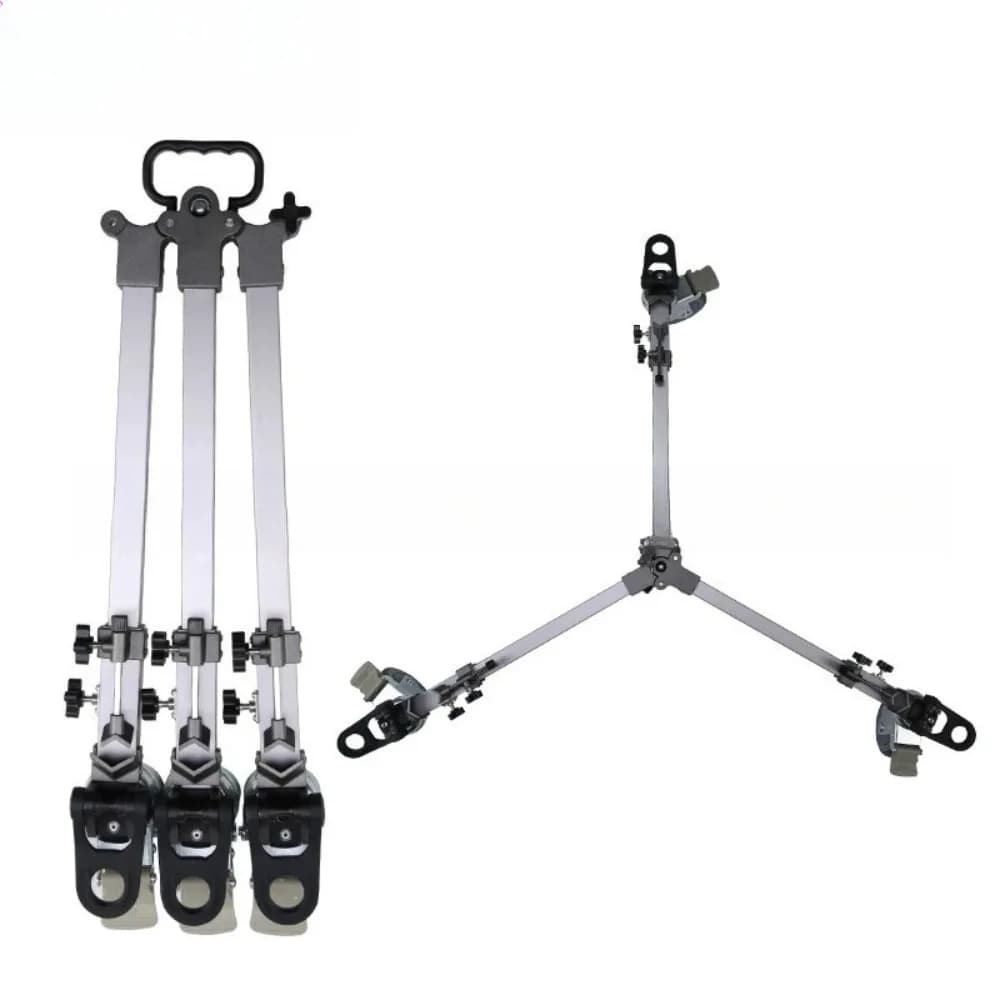 Weifeng WT9912 tripod floor wheel horseshoe foot universal floor wheel rocker arm pulley tripod portable and lightweight