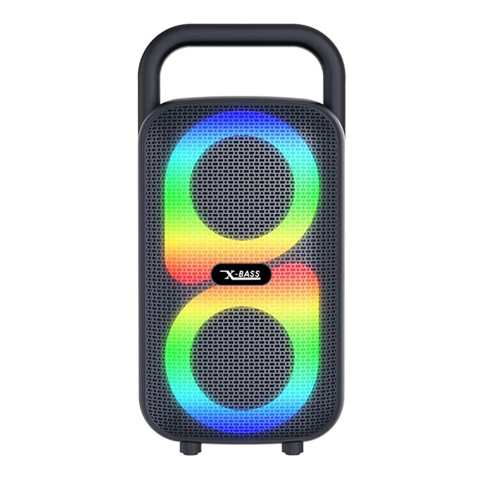Large Speakers Porters for Party with Handle, TWS coupling, Powerful Stereo Sound, Wireless Speakers with Subwoofer for Exterior, Home and Camping