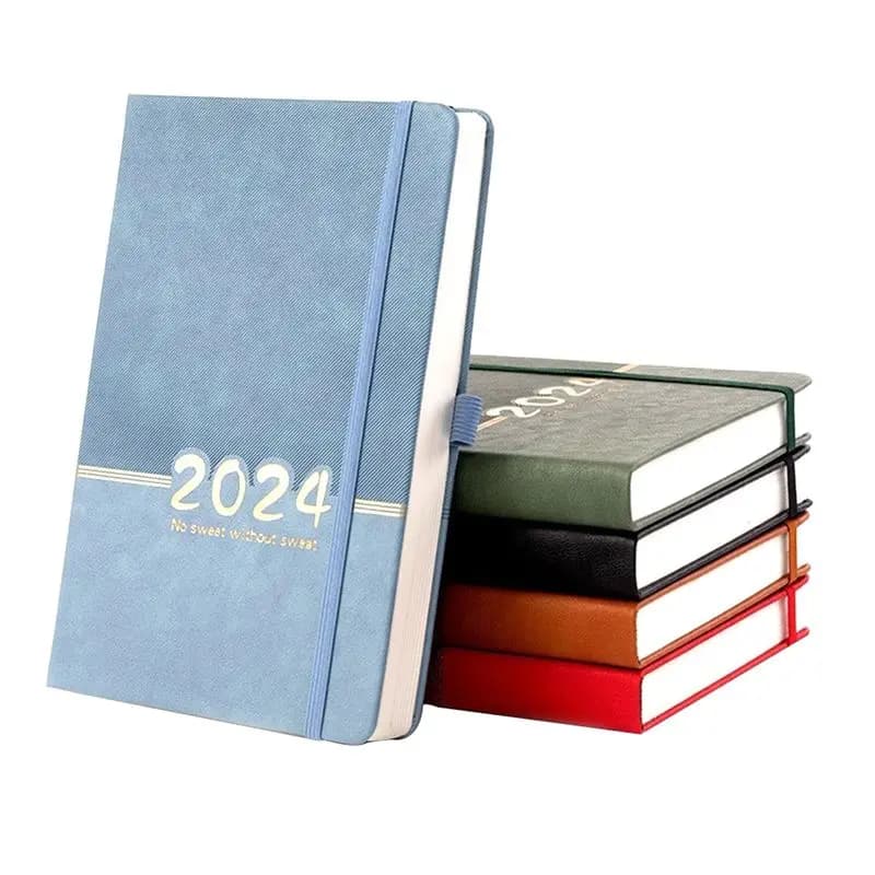 Agenda da 5 pezzi, gennaio 2024 - dicembre 2024, agenda accademica settimanale e mensile 5,6 pollici x 8,26 pollici, quaderno organizer con calendario mensile