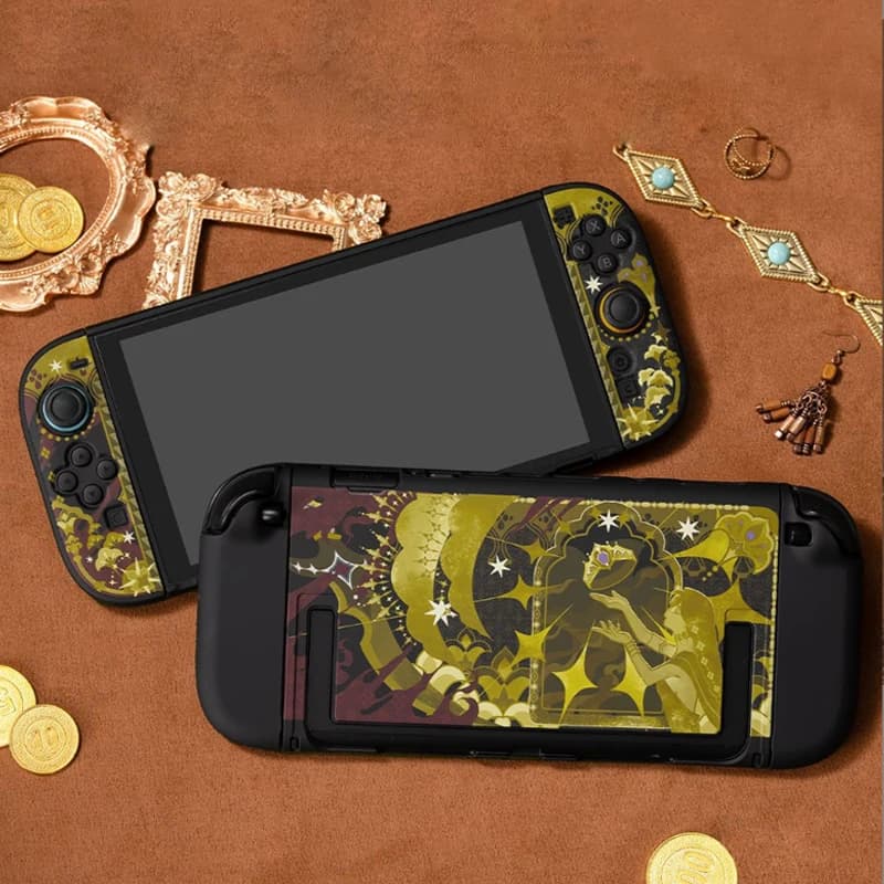 Cover Protettiva Opaca Taboo Crown per Nintendo Switch 2 NS2 e Joy-con, Custodia Rigida Anteriore e Posteriore in Cristallo