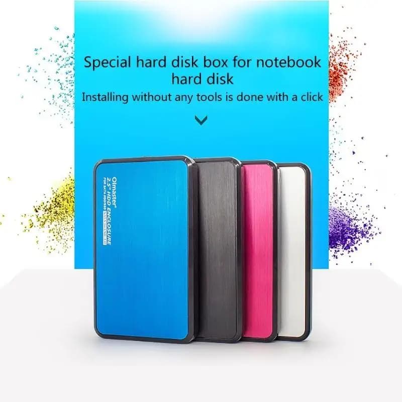 31BA Olmaster 2.5 Inch SSD Notebook Hard Drive Box External USB High-speed Transmission Hard-disk Enclosure