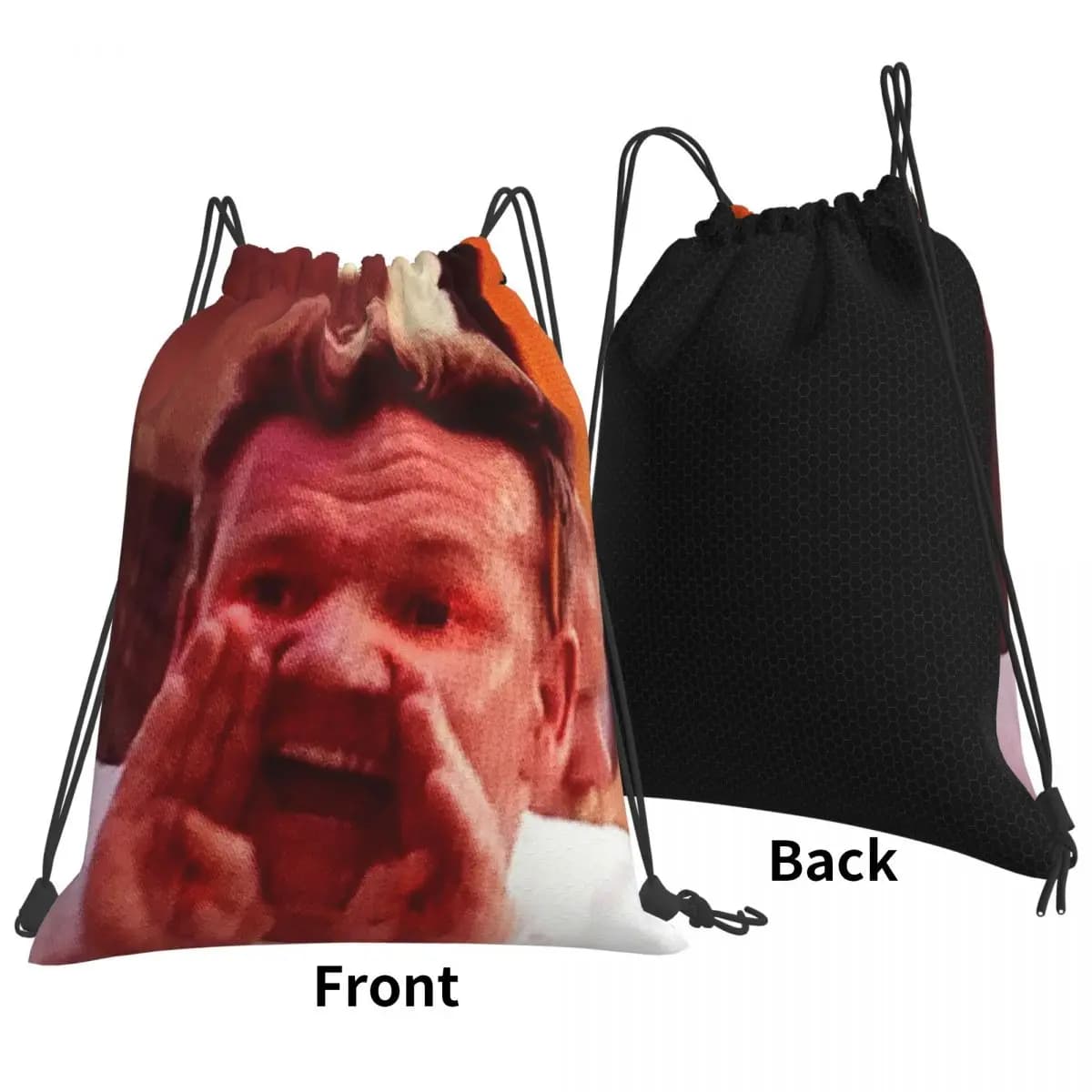Zaini Gordon Ramsay, borse casual con coulisse, borse sportive, borse per libri per uomo, donna, studenti
