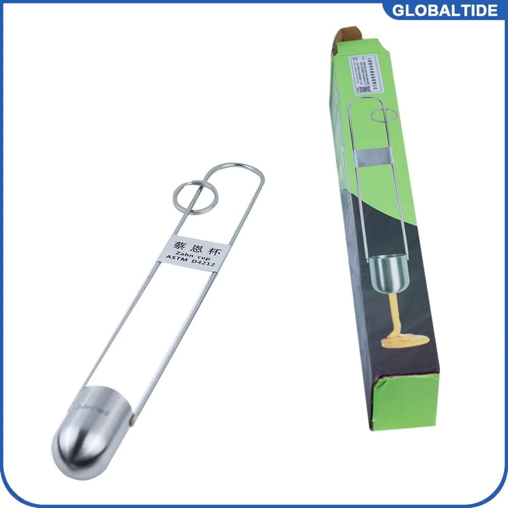 1pcs Zahn Cup Viscosity Cup 1#2#3#4#/5# Dip Type Stainless Steel Viscometer Flow Cup for Paint Finishes Oil