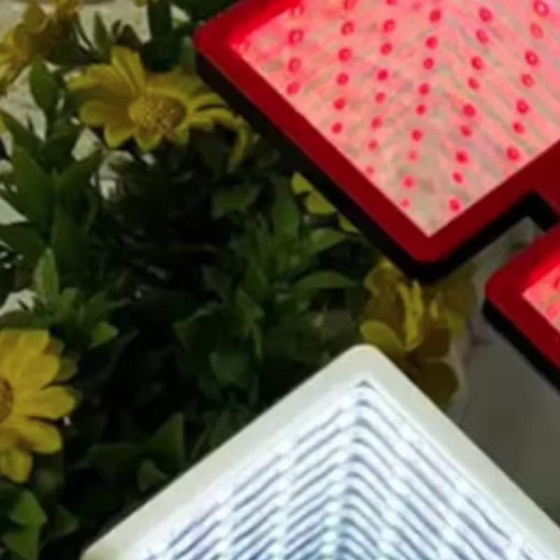 Lampada da Tavolo LED a Tunnel con Luce Delicata per Soggiorno, Camera da Letto, Bar, Decorazione Unica per la Casa, Regalo Originale