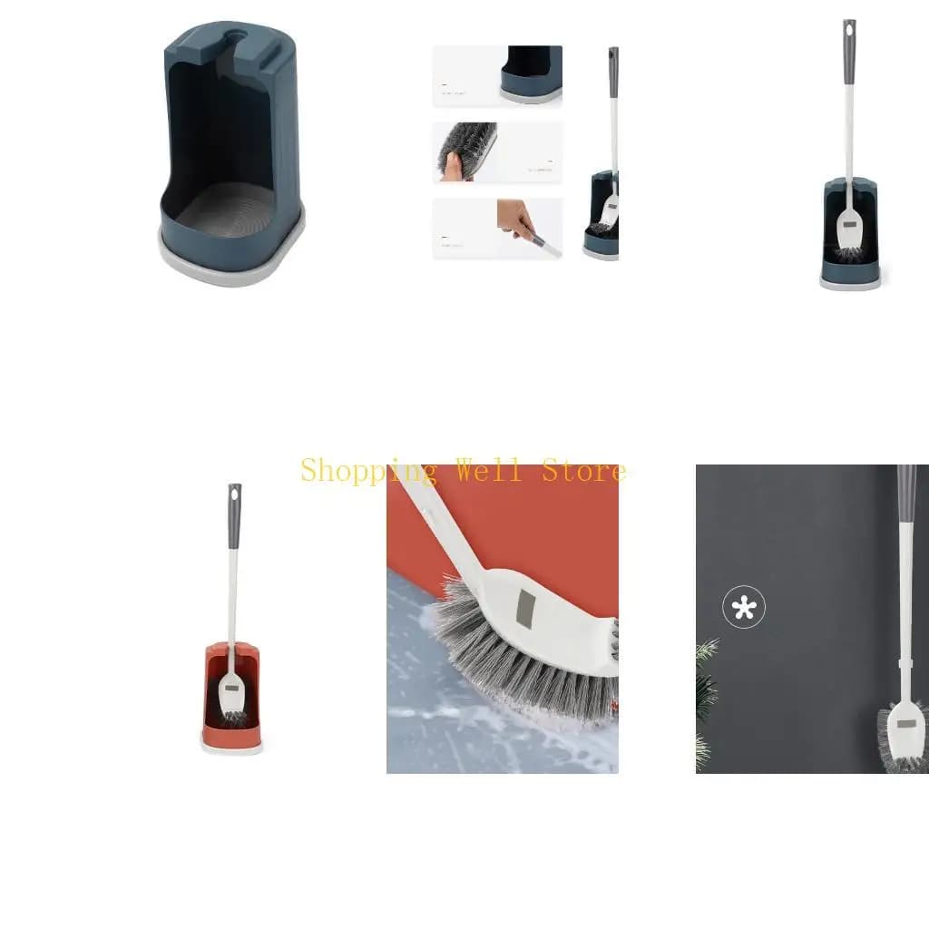 Spazzola per spazzola per servizi igienici KX4B con pennello per pulizia angolare accessorio per il bagno