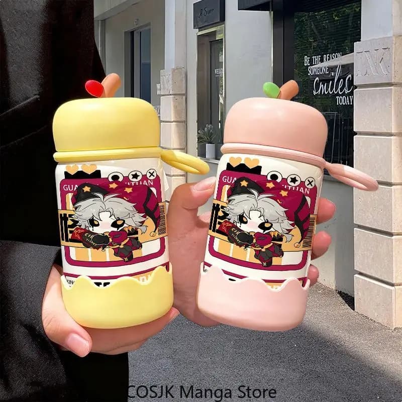 Anime The Freak Circus Mini Thermos Cup 316 Bottiglia d'acqua in acciaio inossidabile con manico Tazza da viaggio portatile per studenti