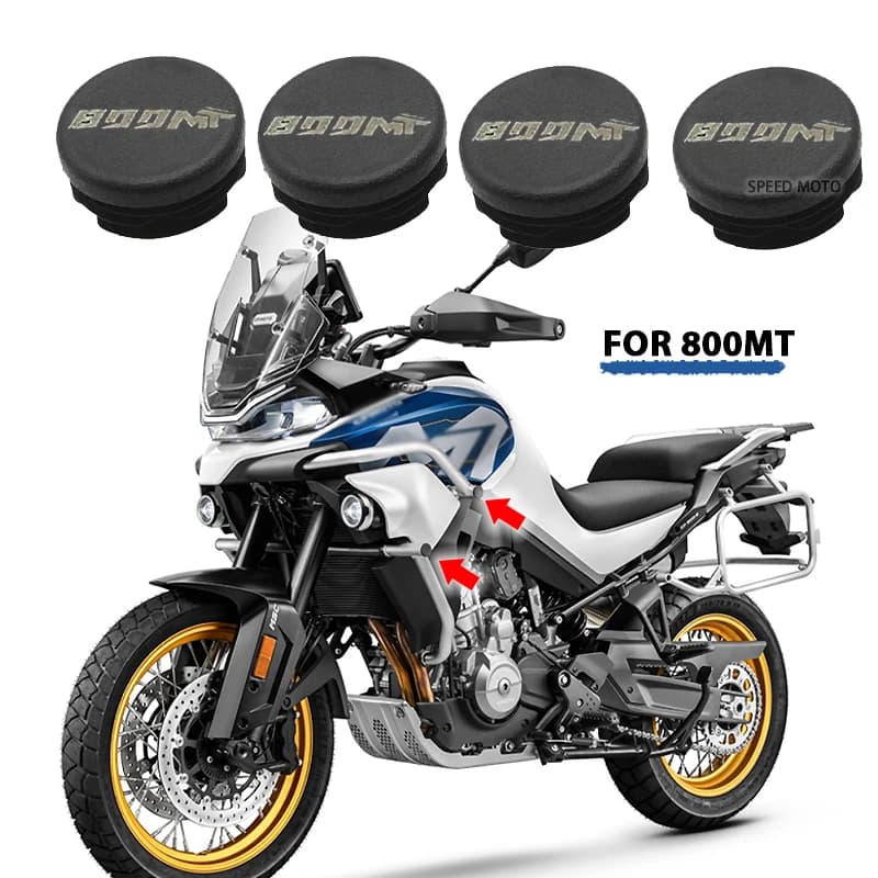4PCS Per CFMOTO 800MT MT800 800 MT CF800MT Accessori Moto Telaio Foro Tappi di Copertura Spina Cornice Decorativa Cap Set