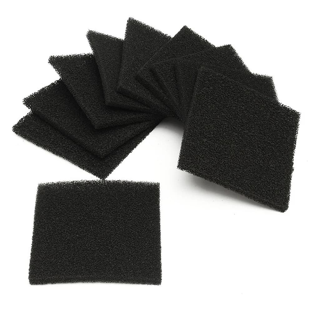10 Pezzi 493/FA-400 Filtro a Spugna in Carbone Attivo per Saldatura, Kit per Fumi di Saldatura e Utensili 130*130mm