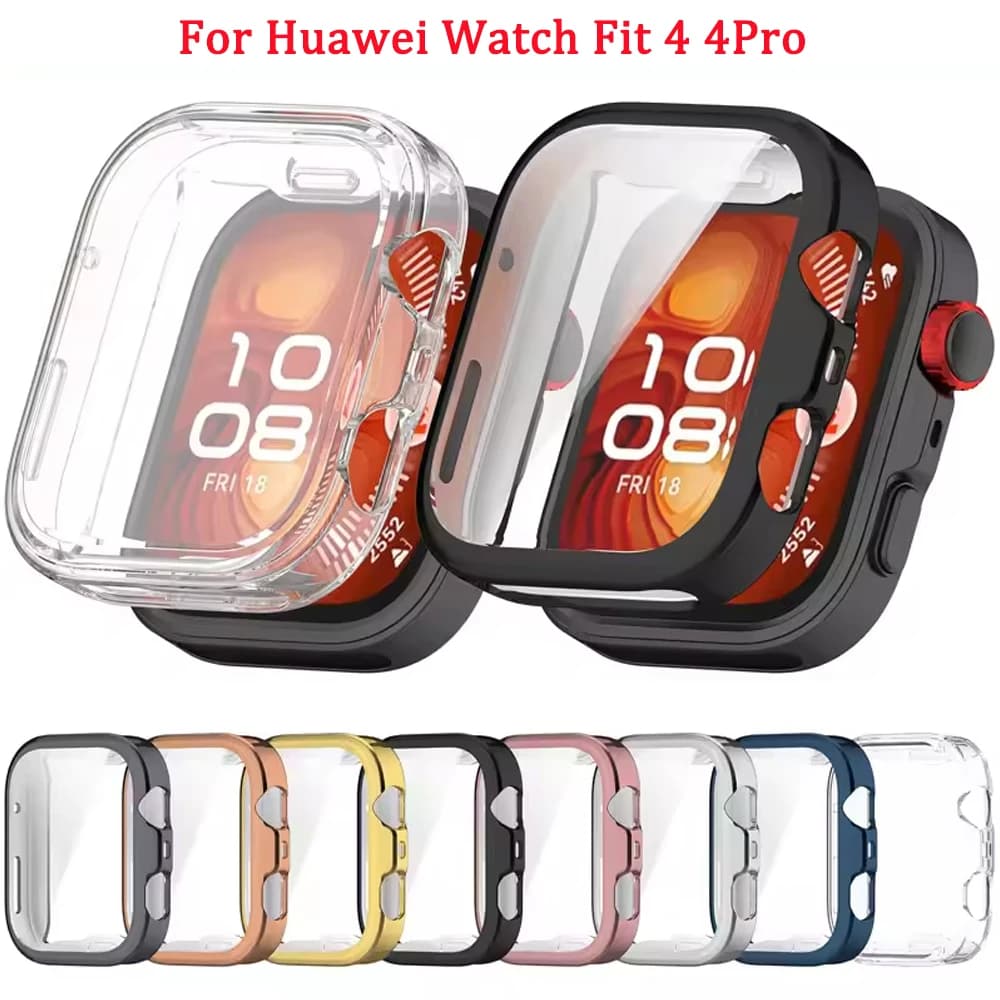 Custodia in silicone TPU per Huawei Watch Fit 4Pro Smartwatch protezione schermo paraurti per Huawei Watch Fit4 copertura anticaduta ShelI