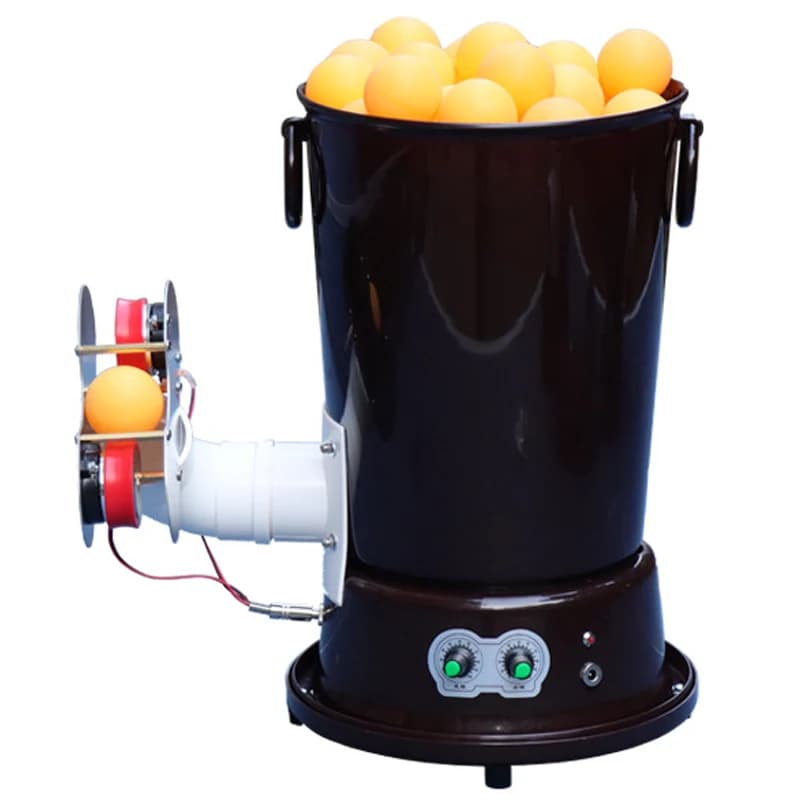 Palline da ping pong Servire la macchina Giocatore singolo portatile Accompagna l'allenamento Dispositivo automatico per l'autoformazione