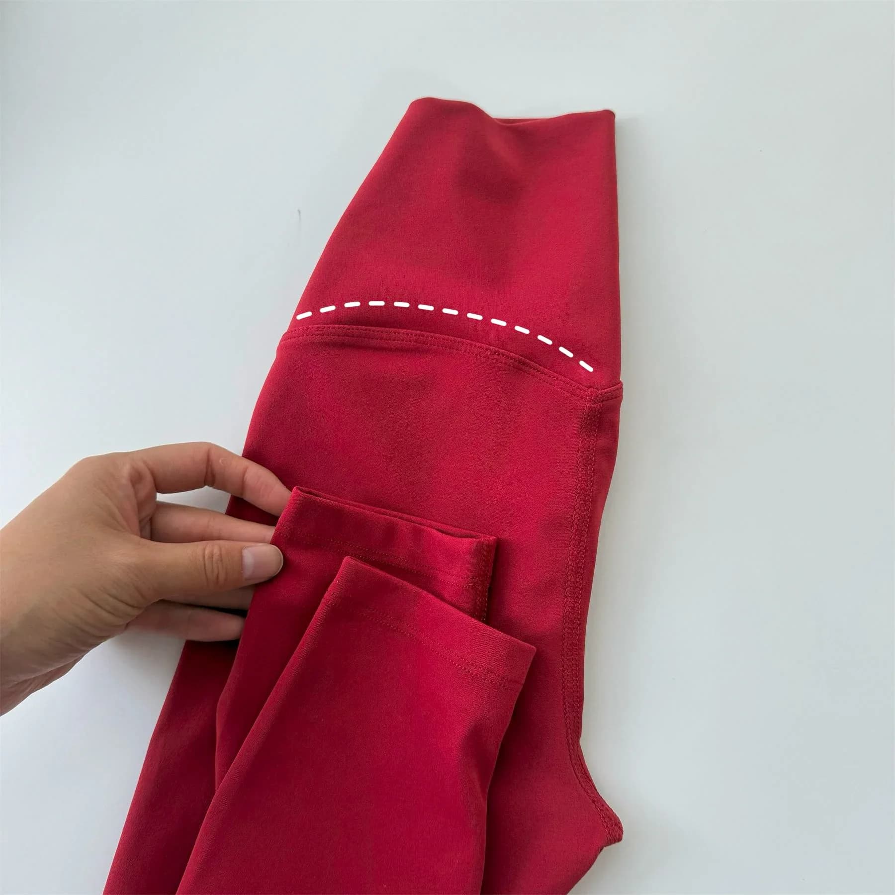 Pantaloni Sportivi da Donna a Vita Alta, Tinta Unita, Elastici, Sexy, Modellanti, per Fitness, Corsa, Ciclismo e Yoga 👖