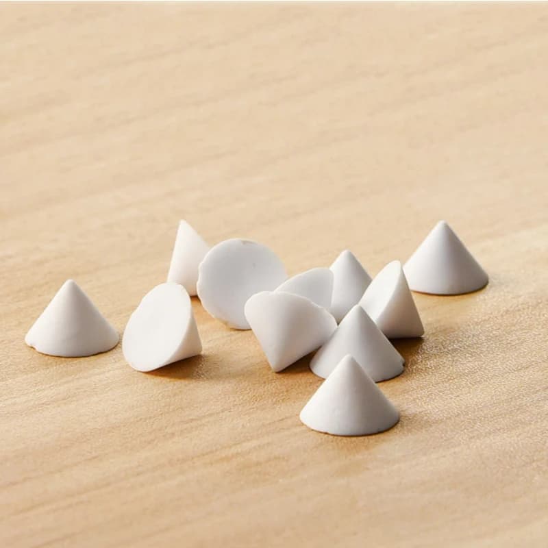 [YU]50 pezzi di supporto rifrattario in ceramica per chiodi, strumenti per ceramica resistenti alle alte temperature