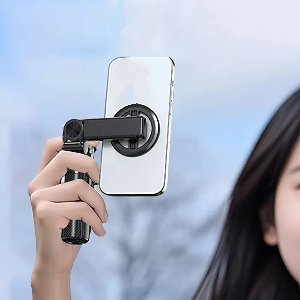 Bastone selfie magnetico Bluetooth Bastone selfie telescopico portatile portatile Bastone selfie allungabile leggero Treppiede Casa