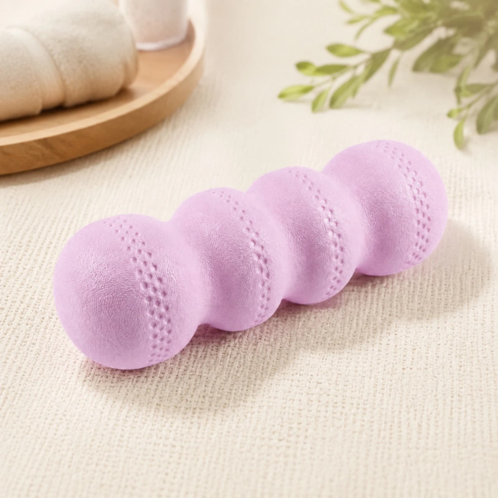 Peanut Roller with Textured Surface Firm Peanut Foam Roller Foam Massage Tool High-Density Deep Tissue for Athletes