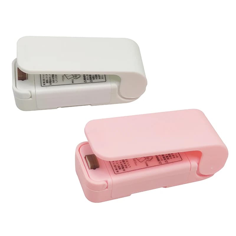 Mini Heat Bag Sealing Machine Package Sealer Bags Thermal Plastic Food Bag Closure Portable Sealer Packing Kitchen Accessories