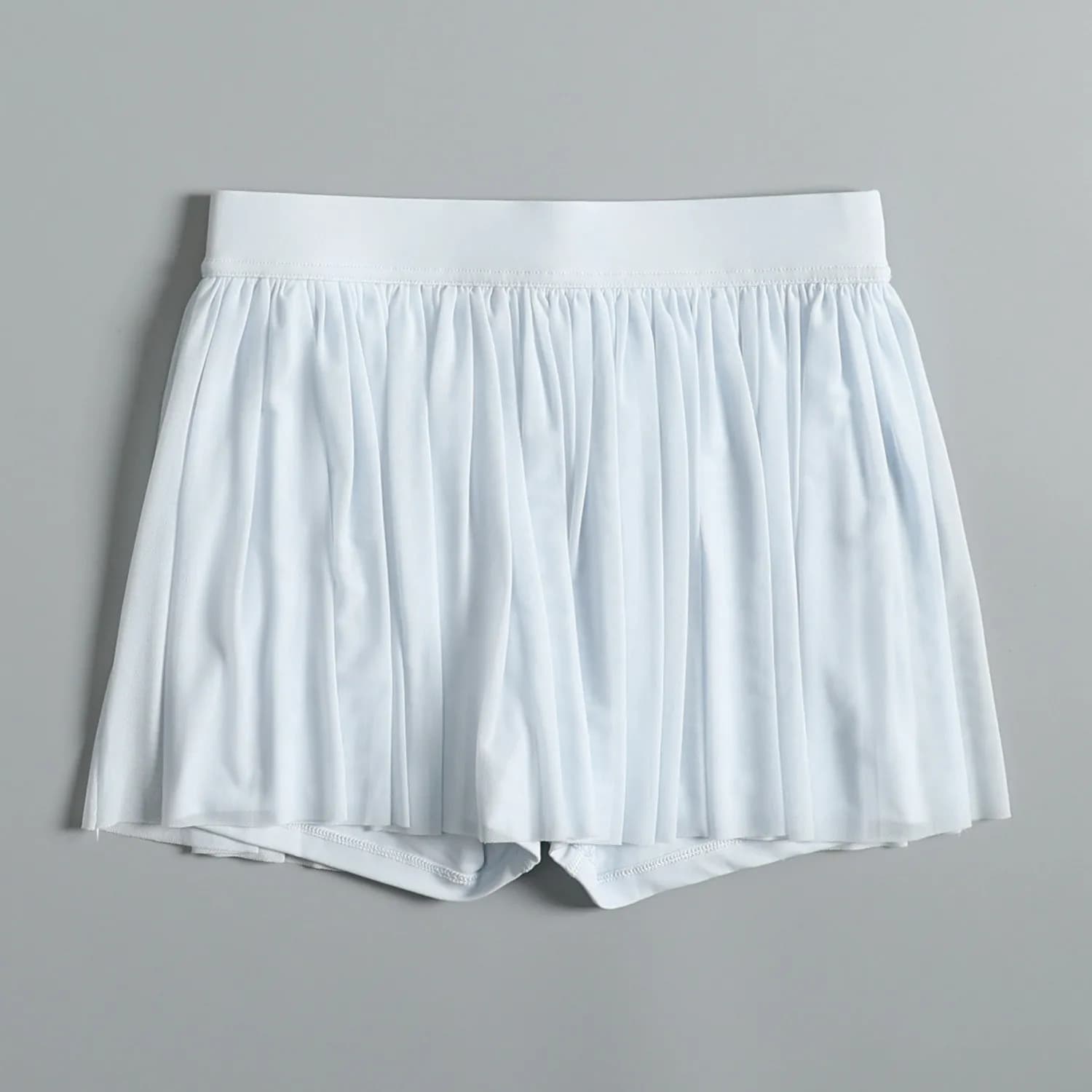 Gonna da tennis a vita alta modellante per donna, estiva, anti-esposizione, ad asciugatura rapida, per corsa, allenamento, ciclismo e badminton