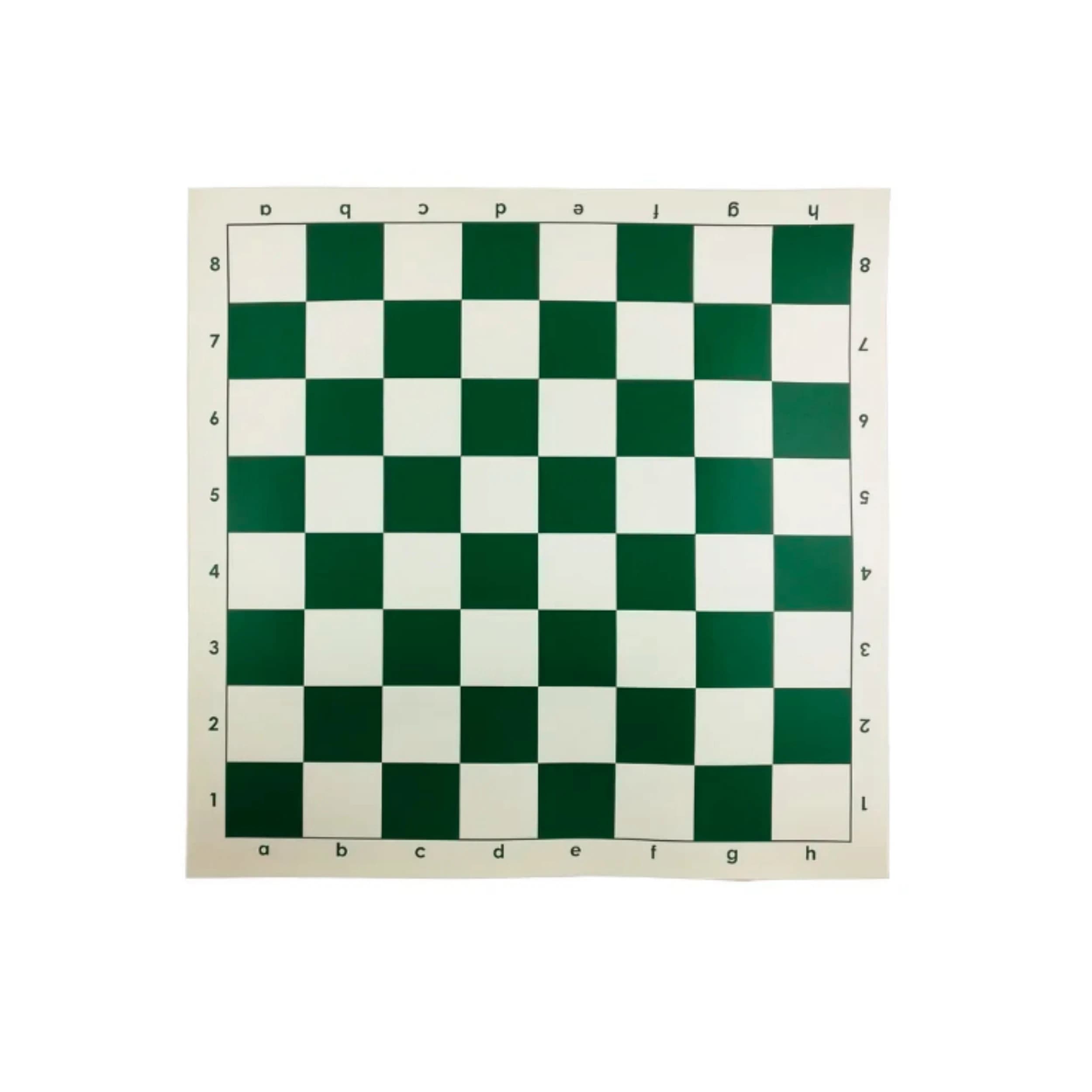 Chess Board - Silicone Folding - 51cm Large Size - Thick and Anti-Slip - Portable for Travel - Competitive Event
