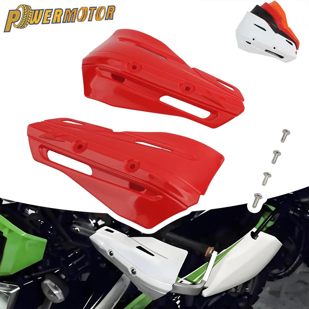 Motorcycle hand guard with light parts plastic piece for KTM Zeta XC SX EXC XCW Motocross accessories Dirt Bike Enduro